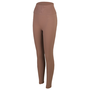 DCW蜜桃臀健身裤女高腰收腹提臀瑜伽长裤跑步训练弹力运动紧身裤