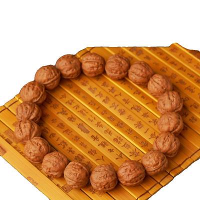 盘玩野外生京八棱秋子小核桃手串