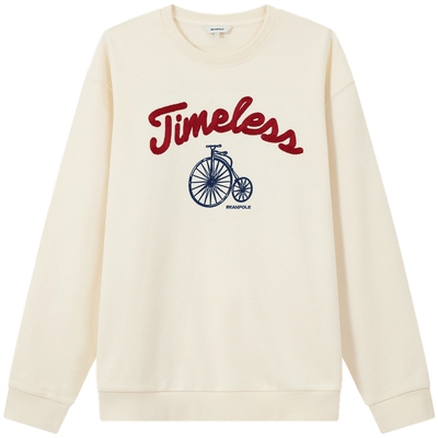 滨波博主同款情侣款圆领卫衣