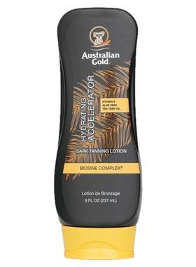 AUSTRALIAN GOLD金色澳洲-古铜美黑助晒身体乳液  237ml 助晒淡纹