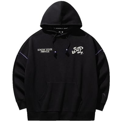 安踏欧文连帽卫衣篮球运动套头衫