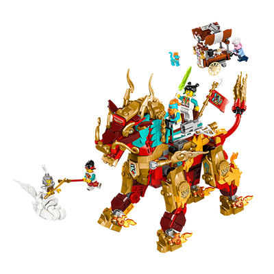 乐高80066神兽火麒麟积木