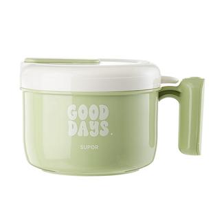 苏泊尔保温饭盒泡面碗带盖饭碗可沥水方便面饭碗学生宿舍食堂专用