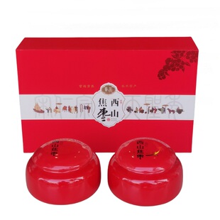 池州特产贵池焦枣2025年新枣西山焦枣600克瓷罐礼盒装包邮