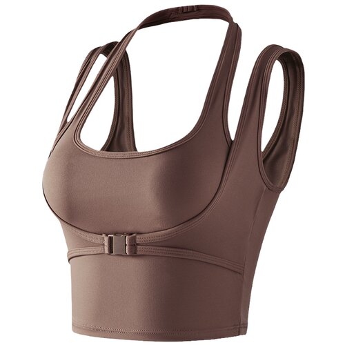 健身女孩收副乳运动内衣专业跑步防下垂瑜伽背心防震聚拢文胸网红