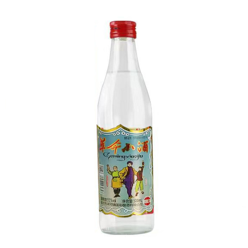 正宗革命小酒纯粮52度500ml粮食酒浓香型白酒12瓶正品整箱实惠装