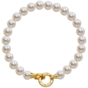 南珠宫淡水珍珠手链送妈妈C-HJS065SD-J