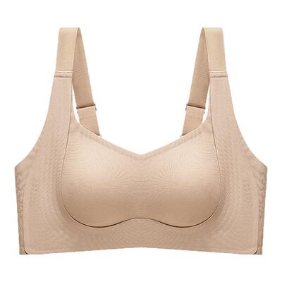 贝佳人防下垂内衣女宽肩带文胸