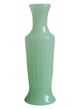 中古风复古vintage花瓶奶玉绿玉