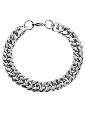 钛钢手链可水洗不掉色古巴链