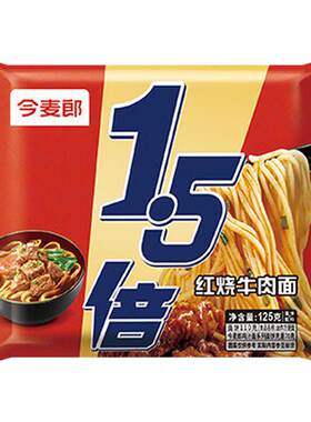 今麦郎大今野1.5倍红烧牛肉面