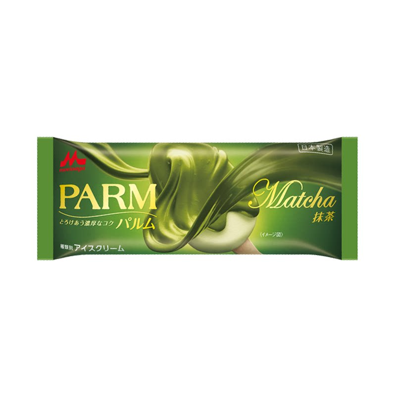 日本进口森永PARM抹茶味冰淇淋