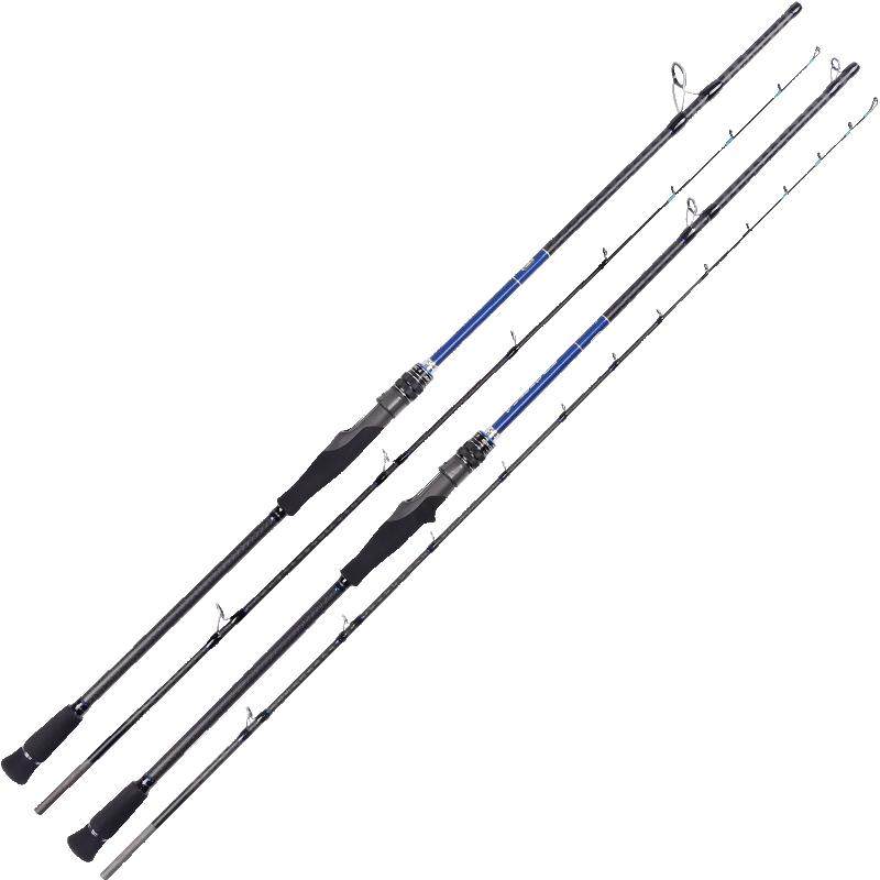 伊酷达海之尊三代船钓竿近海底钓碳素实心竿尖1.45-2.6米沉船海竿