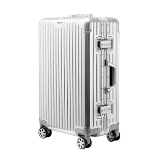 CiorvKuosti全铝镁合金行李箱女20寸商务登机旅行密码箱拉杆箱男