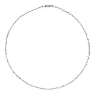 碎影浮光 海水澳白keshi项链2-3mm S925银 不规则美感 多样性发货