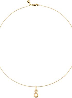 Monica Vinader莫妮卡永恒吊坠优雅悦己圆满灵动经典项链高级感