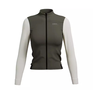 INBIKE抓绒保暖骑行服秋冬季加绒长袖套装山地公路自行车外套男女