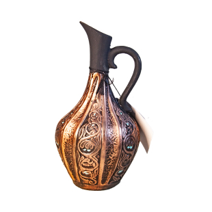 格鲁吉亚原瓶原装进口陶罐红酒  saperavi干红神灯款 酒柜收藏品