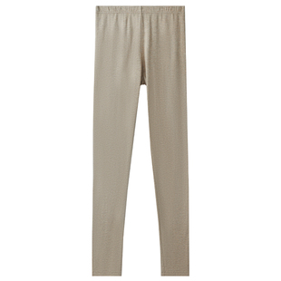 红豆居家棉花糖女士棉毛裤单条打底裤冬保暖裤磨毛纯色秋裤莫代尔