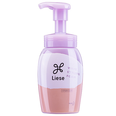 日本花王KAO莉婕liese轻漾卷发波浪蓬松造型弹力素定型泡沫 2瓶装