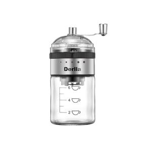 【自营】Derlla咖啡豆研磨机家用小型手磨咖啡机手摇磨豆机磨粉器
