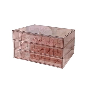 首饰收纳盒大容量多层耳环项链分格盒子防氧化抽屉亚克力储物盒子