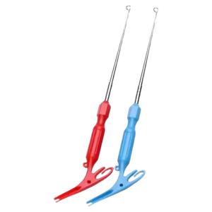 多功能三合一取钩器摘钩器深喉盲捅脱钩器子线打结器快速绑钩器