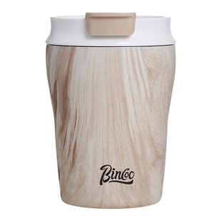 Bincoo咖啡杯陶瓷内胆保温杯高颜值水杯2024新款女生外带随行杯子