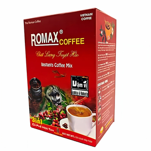 越南原装ROMAX速溶咖啡奶香三合一混合进口罗麦斯咖啡浓香代购