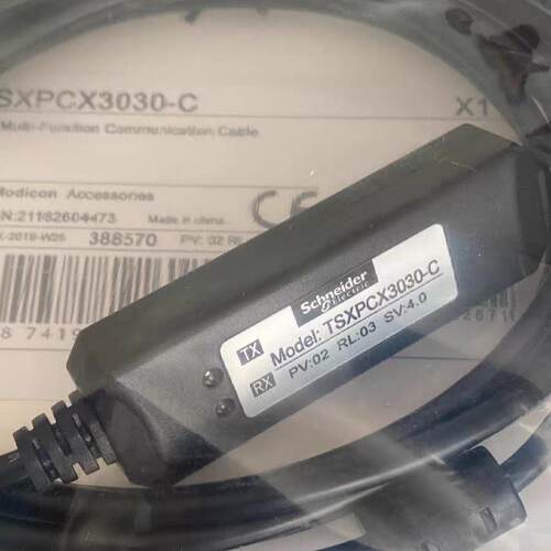 议价TSXPCX3030-C施耐德PLC程式设计电缆 全新现货