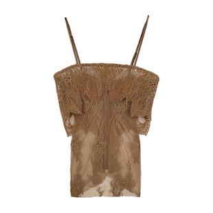 JACQUES WEI设计师品牌 25春夏新款 蕾丝透感吊带  SOLSOL买手店