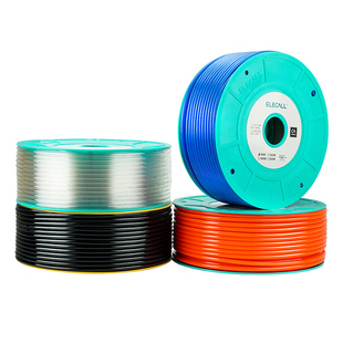 伊莱科PU气管软管高压防爆 空压机气泵气源气动管子4/6/8/10/12mm