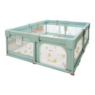 婴儿游戏围栏儿童地上防护栏网布宝宝室内家用爬行垫安全学步栅栏