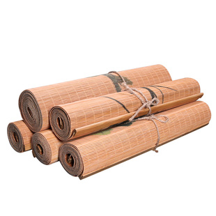 绘图茶席 竹席 小茶杯垫隔热垫 禅意茶盘垫 日式茶道功夫茶具配件