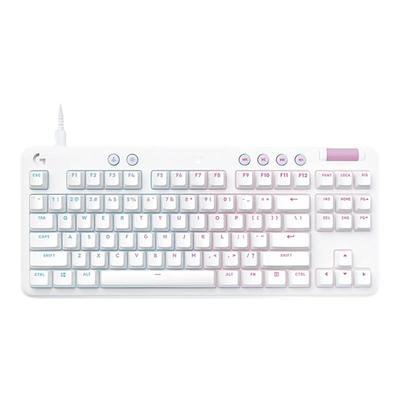 罗技极光系列G713有线机械键盘游戏电竞键盘87键 RGB背光键盘