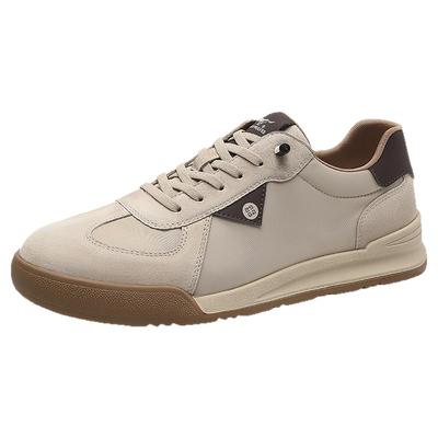 七匹狼男士板鞋2025新款百搭男鞋低帮休闲德训鞋软底透气开车鞋子