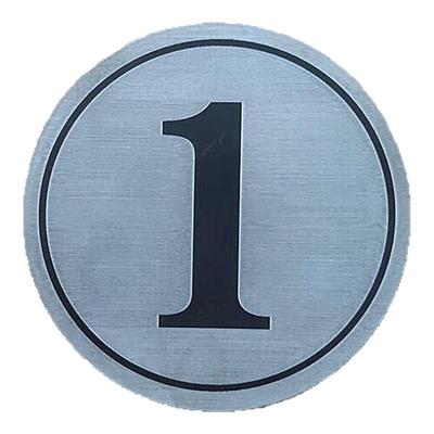 不锈钢擦洗不褪色号码牌支持定制