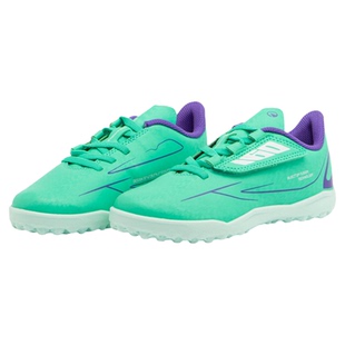 迪卡侬儿童碎钉足球鞋小学生青少年男女童低帮专业TF训练鞋IVO2