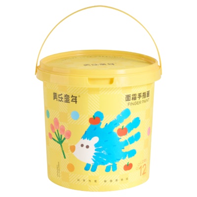 美乐童年无毒可水洗手指画颜料