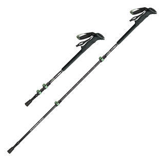 ETROL响尾蛇碳素登山杖专业户外多功能超轻伸缩折叠爬山行山杖