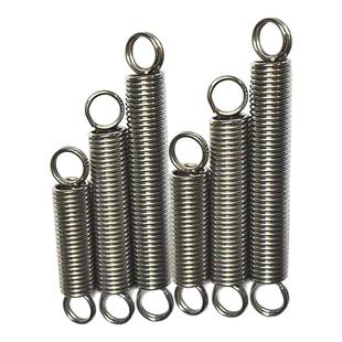 不锈钢拉簧带钩小拉簧拉伸弹簧闭口线径0.3-3.0现货 双圈弹簧拉簧