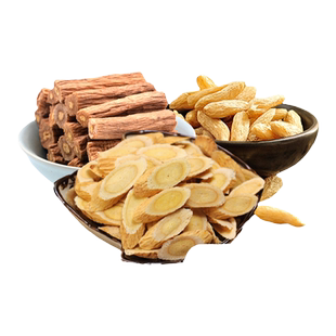 葆天和元气三宝汤党参黄芪麦冬组合煲汤泡茶水补气养血中药材三宝