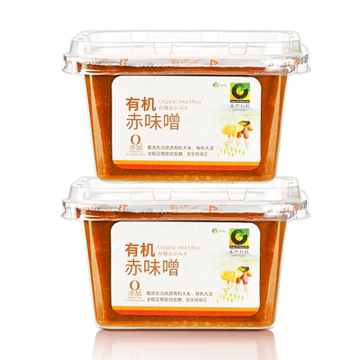禾然有机赤味噌300g日式味噌酱汤