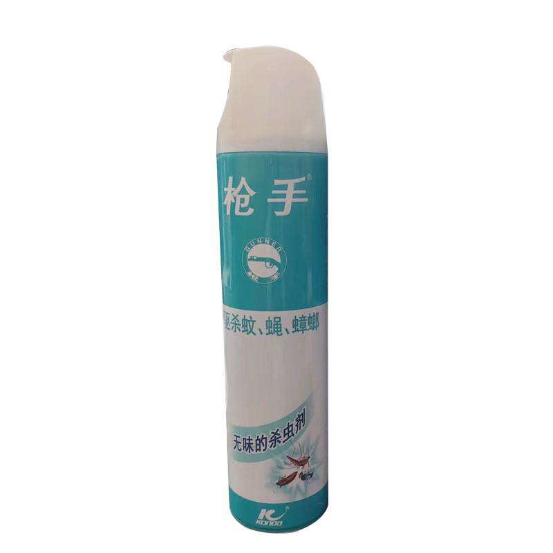 枪手杀虫剂无味杀虫喷雾剂家用气雾剂24瓶箱灭蚊子水苍蝇药600ml