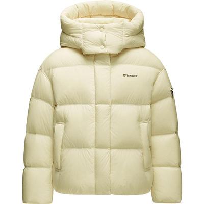 坦博尔童装儿童羽绒服短款脱卸帽