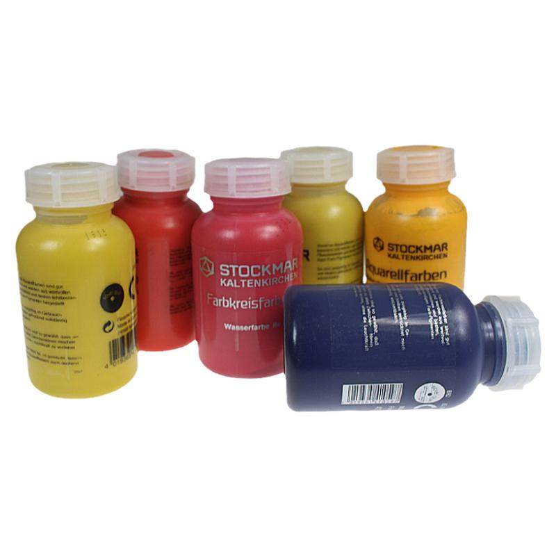 华德福驿站 湿水彩颜料250ml 进口史都曼Stockmar儿童安全绘画
