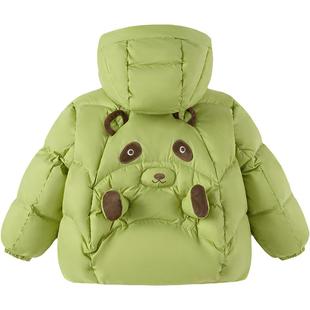 巴拉巴拉儿童羽绒服宝宝冬装新款童装男童女童中长款外套加厚洋气