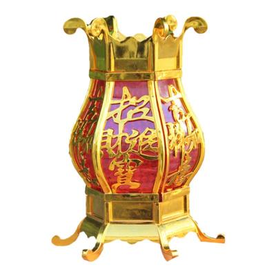 家用供佛新款中秋莲花蜡烛灯笼