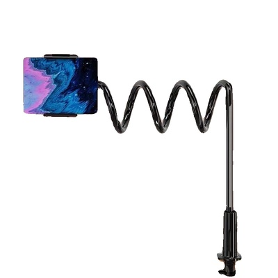 实心钢管手机夹持式床头支架