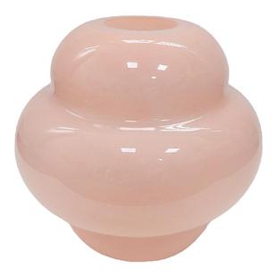 加安加丽手工制作东方侘寂美学中古琉璃花瓶法式复古艺术鲜花器皿